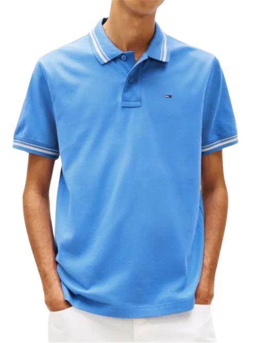 Polo regular fit con profili a contrasto Tommy Jeans | DM0DM22700C38
